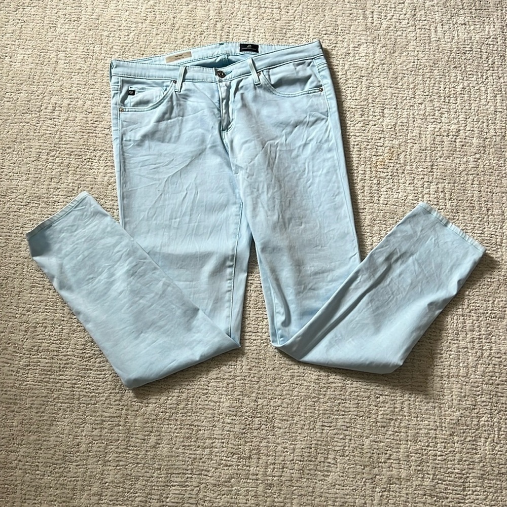 AG  Adriano Goldschmidt Jeans! Beautiful baby blue!